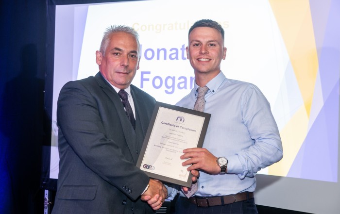 Steeplejack apprentice winner - Jonathan Fogarty